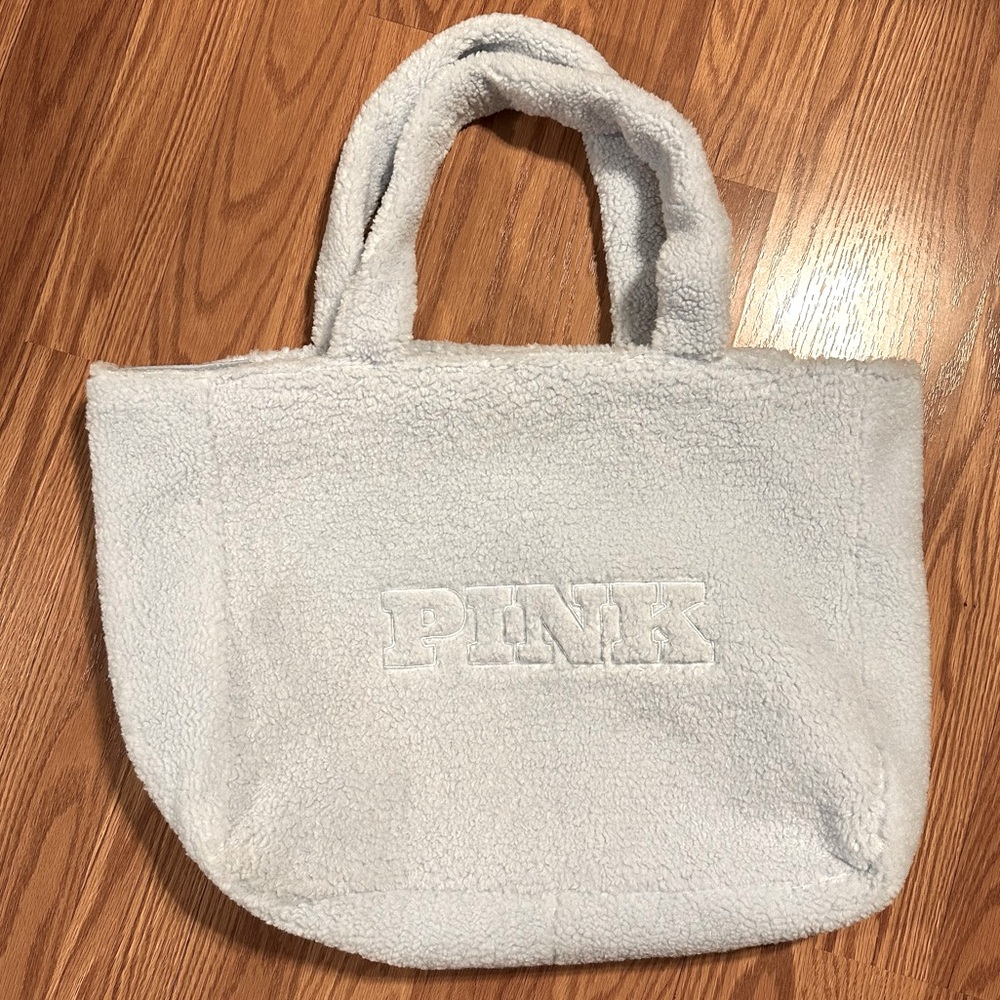 PINK Victoria's Secret blue Tote Bag